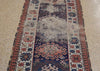 Load image into Gallery viewer, Vintage OLD 4&#39; x 9&#39; Blue Semi-Antique Russian Kazak Rug 23629