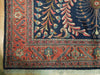 Load image into Gallery viewer, 7&#39; x 11&#39; Navy Blue Persian Lilihan Sarouk Rug 72385