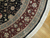 Load image into Gallery viewer, Authentic-Wool-Silk-Round-Rug.jpg