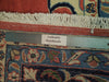 Load image into Gallery viewer, 7&#39; x 11&#39; Persian Sarouk Rug CORAL RED  72410