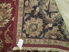 Load image into Gallery viewer, Burgundy-Black-Agra-Rug.jpg