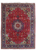 Load image into Gallery viewer, Red-Persian-Tabriz-Rug.jpg