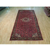 Load image into Gallery viewer, 5.5 x 10.11 Muddy Green Semi-Antique Persian Hamadan Runner 72628