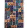 Load image into Gallery viewer, 7&#39; x 10&#39; Multi Color Antique Persian Patchwork Rug 22257