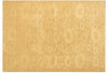 Load image into Gallery viewer, 5.1 x 7.10 Macaroon Yellow Modern Loom Knotted Rug 70539